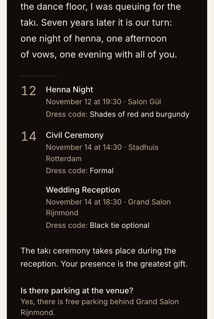 Your invitation · 14:30