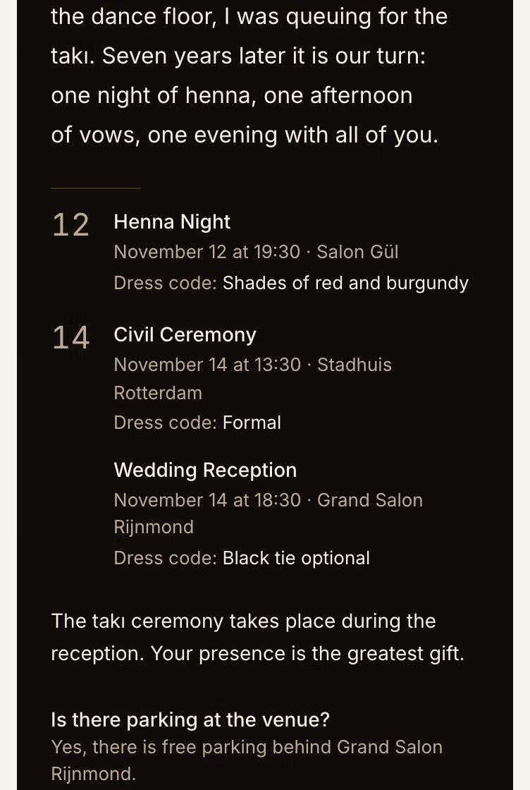 Your invitation · 13:30